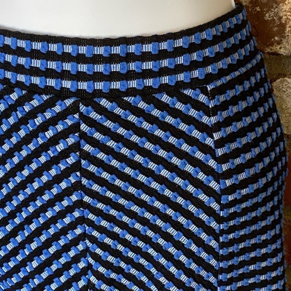 Anthropologie Maeve textured indigo pencil skirt Size XS - Picture 7 of 8